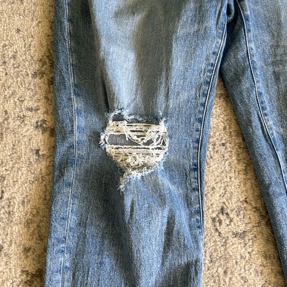 Madewell The Perfect Vintage Straight Jeans Light Wash Size 32 - Picture 6 of 10